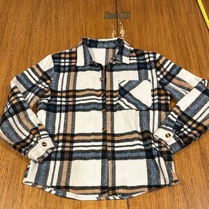 SHEIN Men’s Plaid Shacket